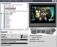 Internet Satellite TV Player screenshot